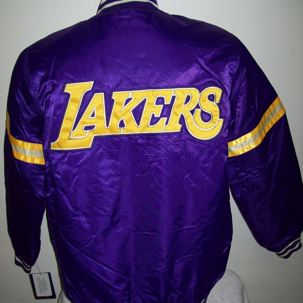 LOS ANGELES LAKERS NBA Starter Jacket S 2X - Picture 5 of 8